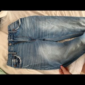 Abercrombie Simone high rise slim jeans